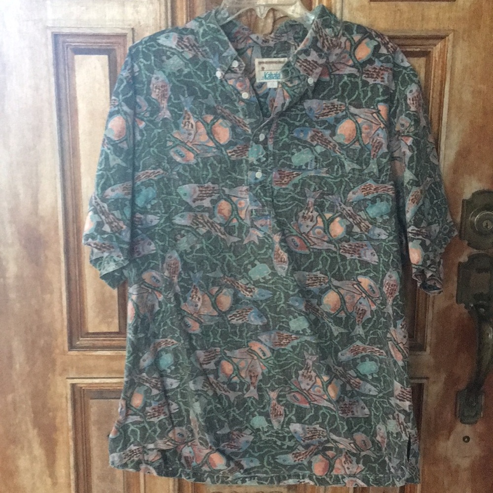 Hawaiian / Aloha Print Collar shirt